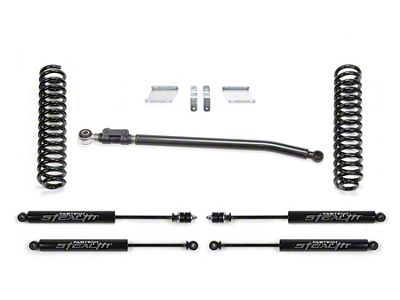 Fabtech 2.50-Inch Basic Suspension Lift Kit with Stealth Shocks (11-16 4WD 6.7L Powerstroke F-350 Super Duty SRW)