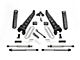 Fabtech 4-Inch Radius Arm Lift Kit with Dirt Logic 2.25 Reservoir Shocks and Dirt Logic Shocks (17-22 4WD 6.2L F-350 Super Duty)