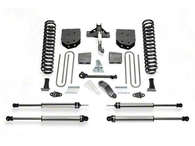 Fabtech 4-Inch Basic Lift Kit with Dirt Logic Shocks (11-16 4WD F-350 Super Duty)