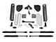 Fabtech 4-Inch Basic Lift Kit with Stealth Shocks (17-22 4WD 6.2L F-350 Super Duty)