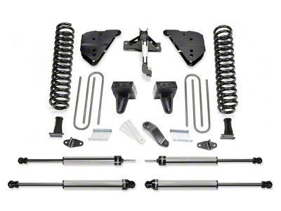 Fabtech 4-Inch Basic Suspension Lift Kit with Dirt Logic 2.25 Shocks (23-25 4WD 6.7L Powerstroke F-350 Super Duty SRW w/o Onboard Scale System)