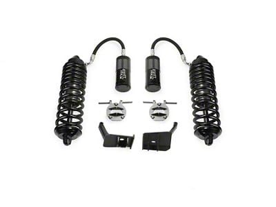 Fabtech 4-Inch Coil-Over Conversion Kit with Front Dirt Logic 4.0 Reservoir Coil-Overs (17-22 4WD 6.7L Powerstroke F-350 Super Duty)