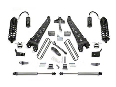 Fabtech 4-Inch Radius Arm Suspension Lift Kit with Front Dirt Logic 4.0 Reservoir Coil-Overs and Rear Dirt Logic 2.25 Shocks (11-16 4WD 6.7L Powerstroke F-350 Super Duty SRW)