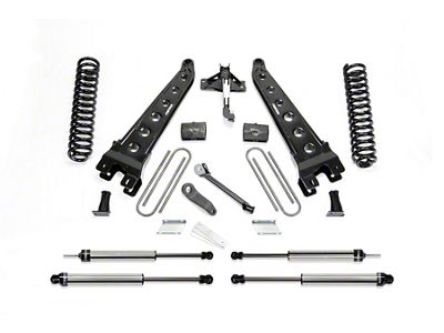 Fabtech 4-Inch Radius Arm Lift Kit with Dirt Logic Shocks (17-22 4WD 6.7L Powerstroke F-350 Super Duty)