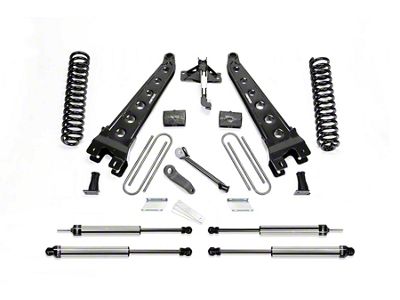Fabtech 4-Inch Radius Arm Lift Kit with Dirt Logic Shocks (17-22 4WD 6.2L F-350 Super Duty)
