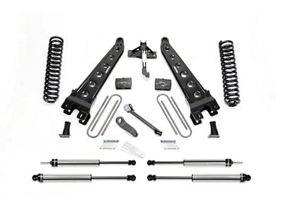 Fabtech 4-Inch Radius Arm Lift Kit with Dirt Logic Shocks (17-22 4WD 6.2L F-350 Super Duty)