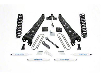 Fabtech 4-Inch Radius Arm Lift Kit with Performance Shocks (11-16 4WD F-350 Super Duty)