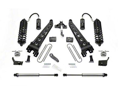 Fabtech 6-Inch Radius Arm Suspension Lift Kit with Dirt Logic 4.0 Reservoir Coil-Overs and Dirt Logic Shocks (17-22 4WD 6.7L Powerstroke F-350 Super Duty)