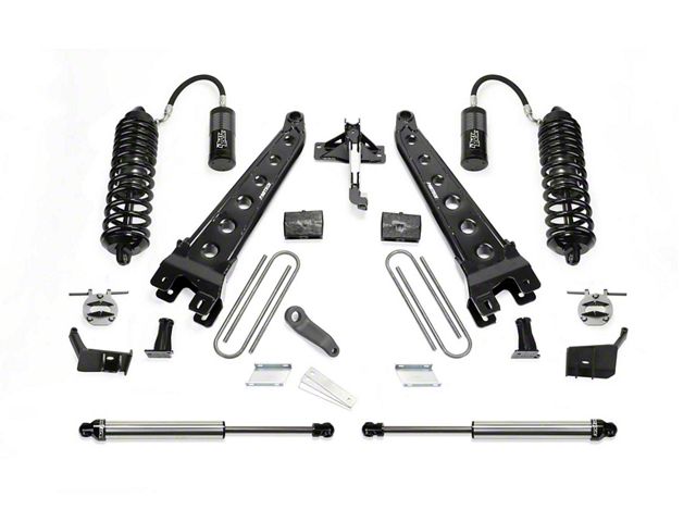 Fabtech 6-Inch Radius Arm Suspension Lift Kit with Dirt Logic 4.0 Reservoir Coil-Overs and Dirt Logic Shocks (17-22 4WD 6.7L Powerstroke F-350 Super Duty)