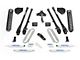 Fabtech 6-Inch 4-Link Suspension Lift Kit with Performance Shocks (17-22 4WD 6.7L Powerstroke F-350 Super Duty)