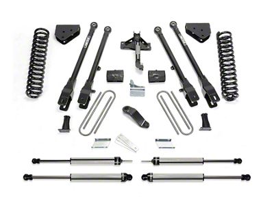 Fabtech 6-Inch 4-Link Suspension Lift Kit with Dirt Logic Shocks (11-16 4WD F-350 Super Duty SRW)