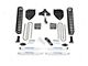 Fabtech 6-Inch Basic Suspension Lift Kit with Performance Shocks (17-22 4WD 6.2L F-350 Super Duty)