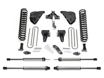 Fabtech 6-Inch Basic Suspension Lift Kit with Dirt Logic Shocks (23-24 4WD 6.7L Powerstroke F-350 Super Duty SRW w/o Onboard Scale System)