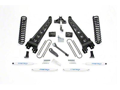 Fabtech 6-Inch Radius Arm Suspension Lift Kit with Performance Shocks (11-16 4WD F-350 Super Duty)