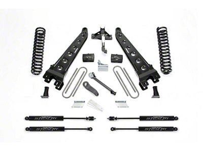 Fabtech 6-Inch Radius Arm Suspension Lift Kit with Stealth Shocks (11-16 4WD F-350 Super Duty)