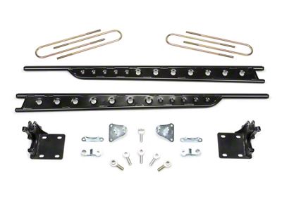 Fabtech Floating Rear Traction Bar System (11-16 4WD F-350 Super Duty)