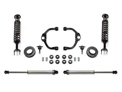 Fabtech 3-Inch Ball Joint Upper Control Arm Lift Kit with Dirt Logic 2.5 Coil-Overs and Dirt Logic 2.25 Shocks (19-24 4WD RAM 1500 Rebel w/o Air Ride)