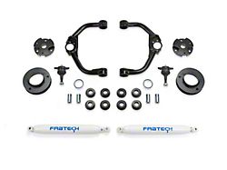 Fabtech 3-Inch Ball Joint Upper Control Arm Lift Kit with Performance Shocks (19-26 4WD RAM 1500 Rebel w/o Air Ride)