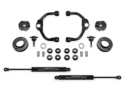 Fabtech 3-Inch Ball Joint Upper Control Arm Lift Kit with Stealth Shocks (19-23 4WD RAM 1500 w/o Air Ride, Excluding Rebel & TRX)