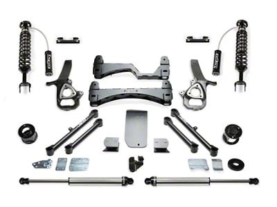 Fabtech 6-Inch Performance Suspension Lift Kit with Dirt Logic 2.5 Reservoir Coil-Overs and Dirt Logic 2.25 Shocks (19-24 4WD RAM 1500 w/o Air Ride, Excluding EcoDiesel, Rebel, RHO & TRX)