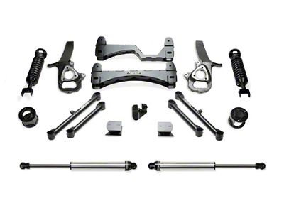 Fabtech 6-Inch Performance Suspension Lift Kit with Dirt Logic 2.5 Coil-Overs and Rear Dirt Logic 2.25 Shocks (19-24 2WD RAM 1500 w/o Air Ride, Excluding Rebel & TRX)