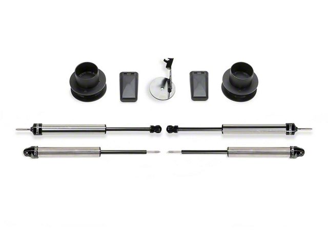 Fabtech 2.50-Inch Coil Spacer Lift Kit with Dirt Logic Shocks (19-24 4WD RAM 2500, Excluding Power Wagon)