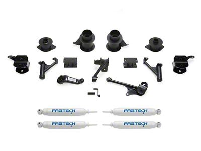 Fabtech 5-Inch Basic Suspension Lift Kit with Coil Spacers and Performance Shocks (14-18 4WD RAM 2500, Excluding Power Wagon)