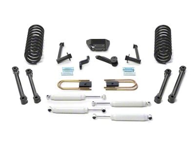 Fabtech 6-Inch Performance Suspension Lift Kit with Performance Shocks (07-08 4WD 6.7L RAM 2500 SRW w/ Automatic Transmission, Excluding Regular Cab)