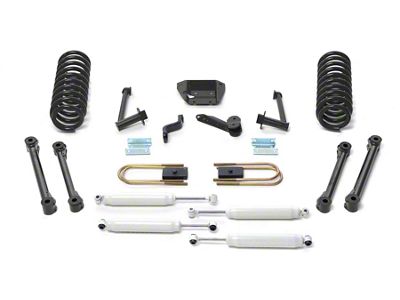 Fabtech 6-Inch Performance Suspension Lift Kit with Performance Shocks (09-13 4WD 5.9L, 6.7L RAM 2500 SRW w/ Automatic Transmission, Excluding Regular Cab)