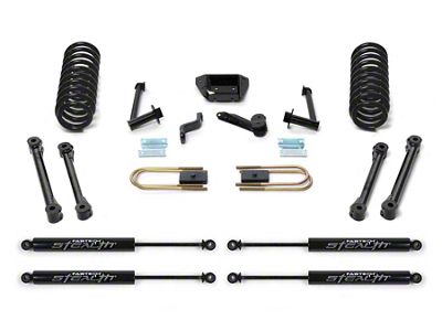 Fabtech 6-Inch Performance Suspension Lift Kit with Stealth Shocks (06-07 4WD 5.9L RAM 2500 Quad Cab, Mega Cab w/ Automatic Transmission)