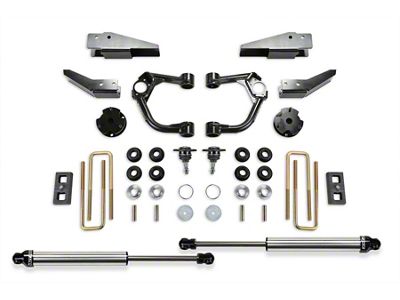 Fabtech 3.50-Inch Ball Joint Upper Control Arm Lift Kit with Dirt Logic 2.25 Shocks and Intrusion Beam Kit (19-23 4WD Ranger SuperCrew)