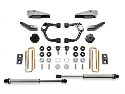 Fabtech 3.50-Inch Ball Joint Upper Control Arm Lift Kit with Dirt Logic 2.25 Shocks and Intrusion Beam Kit (19-24 4WD Ranger SuperCrew, Excluding Raptor)