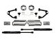 Fabtech 1.50-Inch Ball Joint Upper Control Arm Lift Kit with Stealth Shocks (19-24 Sierra 1500 AT4, Excluding Diesel)