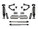 Fabtech 3-Inch Ball Joint Upper Control Arm Lift Kit with Dirt Logic 2.5 Reservoir Coil-Overs and Dirt Logic 2.25 Shocks (20-24 3.0L Duramax Sierra 1500 Double Cab, Crew Cab, Excluding AT4 & Denali)