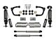Fabtech 3-Inch Uniball Upper Control Arm Lift Kit with Dirt Logic 2.5 Reservoir Coil-Overs and Dirt Logic 2.25 Shocks (20-24 3.0L Duramax Sierra 1500 Double Cab, Crew Cab, Excluding AT4 & Denali)