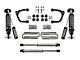 Fabtech 3-Inch Uniball Upper Control Arm Lift Kit with Dirt Logic 2.5 Reservoir Coil-Overs and Dirt Logic 2.25 Shocks (19-24 Sierra 1500 Double Cab, Crew Cab, Excluding AT4, Denali & Diesel)