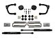 Fabtech 3-Inch Uniball Upper Control Arm Lift Kit with Stealth Shocks (19-24 Sierra 1500 Double Cab, Crew Cab, Excluding AT4, Denali & Diesel)