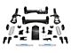 Fabtech 4-Inch Basic Suspension Lift Kit with Performance Shocks (19-24 Sierra 1500 AT4, Excluding Diesel)