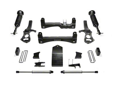 Fabtech 4-Inch Performance Suspension Lift Kit with Dirt Logic 2.5 Coil-Overs and Dirt Logic 2.25 Shocks (19-24 Sierra 1500 AT4, Excluding Diesel)