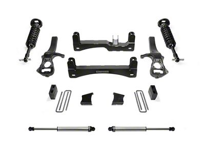 Fabtech 4-Inch Performance Suspension Lift Kit with Dirt Logic Coil-Overs and Dirt Logic Shocks (22-25 2.7L Sierra 1500 AT4)