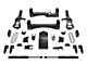 Fabtech 6-Inch Basic Suspension Lift Kit with Rear Stealth Shocks (19-24 4WD Sierra 1500 Crew Cab w/ 5.80-Foot Short Box, Excluding AT4 & Denali)