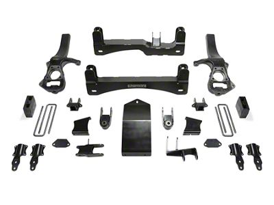Fabtech 6-Inch Basic Suspension Lift Kit (19-25 4WD Sierra 1500 Denali)