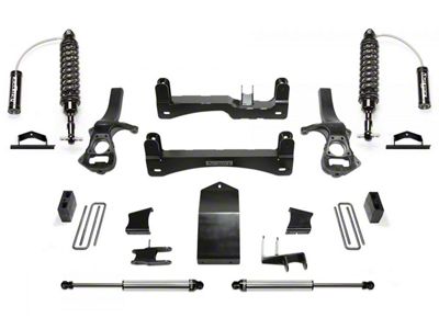 Fabtech 6-Inch Performance Suspension Lift Kit with Dirt Logic 2.5 Reservoir Coil-Overs and Dirt Logic 2.25 Shocks (20-25 4WD 3.0L Duramax Sierra 1500 Crew Cab w/ 5.80-Foot Short Box, Excluding AT4 & Denali)