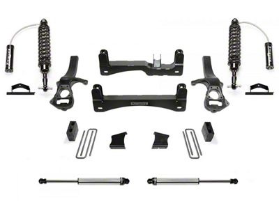 Fabtech 6-Inch Performance Suspension Lift Kit with Dirt Logic 2.5 Reservoir Coil-Overs and Dirt Logic 2.25 Shocks (20-25 2WD 3.0L Duramax Sierra 1500 Crew Cab w/ 5.80-Foot Short Box, Excluding AT4 & Denali)