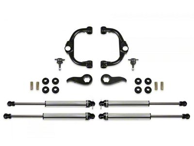 Fabtech 3.50-Inch Ball Joint Upper Control Arm Suspension Lift Kit with Dirt Logic 2.25 Shocks (20-24 Sierra 2500 HD Double Cab, Crew Cab)