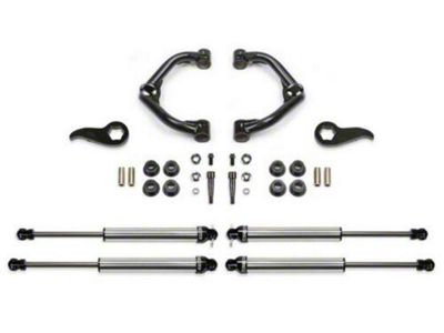 Fabtech 3.50-Inch Uniball Upper Control Arm Suspension Lift Kit with Dirt Logic 2.25 Shocks (20-24 Sierra 2500 HD Double Cab, Crew Cab)