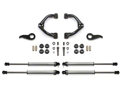 Fabtech 3.50-Inch Uniball Upper Control Arm Suspension Lift Kit with Dirt Logic Shocks (20-24 4WD Sierra 2500 HD Double Cab, Crew Cab)
