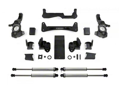 Fabtech 6-Inch RTS Suspension Lift Kit with Dirt Logic 2.25 Shocks (20-24 6.6L Duramax Sierra 2500 HD Double Cab, Crew Cab)