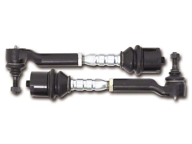 Fabtech Heavy Duty Tie Rods for Stock and Fabtech 3.50-Inch Upper Control Arms (11-24 Sierra 2500 HD)
