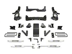 Fabtech 4-Inch Suspension Lift Kit with Performance Shocks (20-26 4WD Sierra 3500 HD Double Cab, Crew Cab)